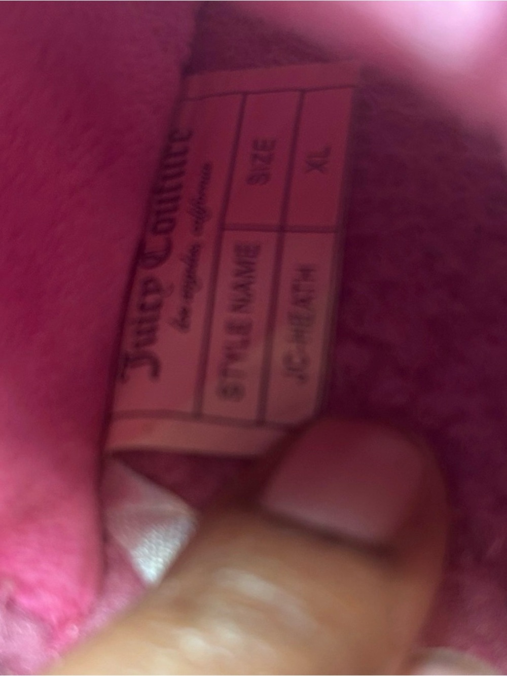 Juicy Couture Sherpa Pink Slide Slippers with Embroidered Logo - Picture 3 of 9